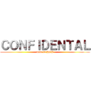 ＣＯＮＦＩＤＥＮＴＡＬ (made in HSP)