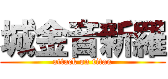 城金音新羅 (attack on titan)