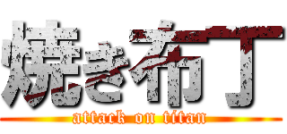 焼き布丁 (attack on titan)