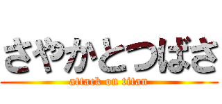 さやかとつばさ (attack on titan)