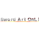 Ｓｗｏｒｄ Ａｒｔ ＯｎＬｉｎｅ (attack on titan)