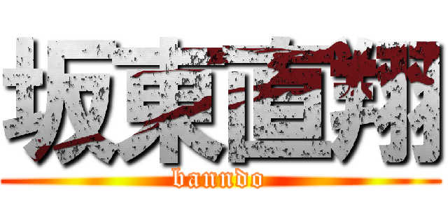 坂東直翔 (banndo)