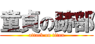 童貞の跡部 (attack on titan)