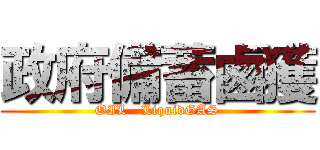 政府備蓄鹵獲 (OIL   LiquidGAS)