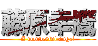 藤原幸鷹 (A wonderful angel)