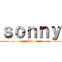 ｓｏｎｎｙ (lee)