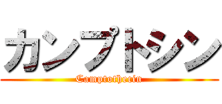 カンプトシン (Camptothecin)