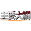 主要大綱 (attack on titan)