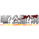 哩咧公撒挖溝 (哩咧公撒挖溝)