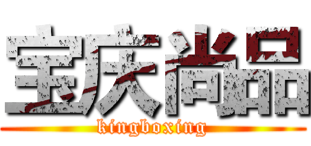 宝庆尚品 (kingboxing)