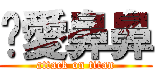 揪愛鼻鼻 (attack on titan)