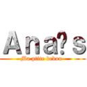 Ａｎａïｓ (Ma ptite bebou )