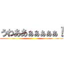 うわああぁぁぁぁぁ！ ()