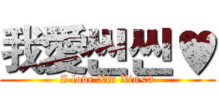 我愛씬씬♥ (I love Xin Xin<3)