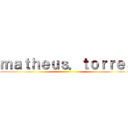 ｍａｔｈｅｕｓ．ｔｏｒｒｅｓ ()