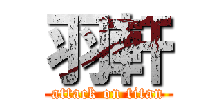 羽軒 (attack on titan)