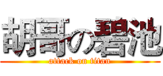 胡哥の碧池 (attack on titan)