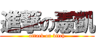 進撃の憲凱 (attack on bitch)