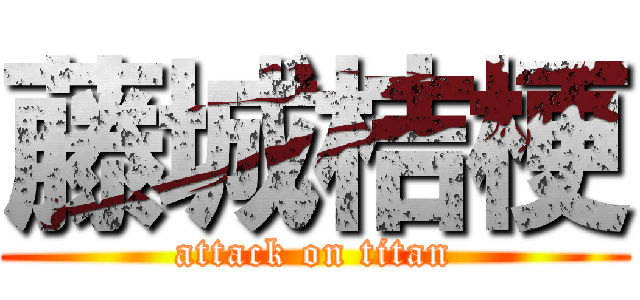 藤城桔梗 (attack on titan)