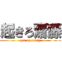 起きろ齋藤 (get up early)