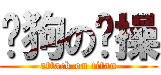 喂狗の节操 (attack on titan)