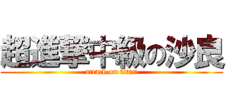 超進撃中級の沙良 (attack on titan)