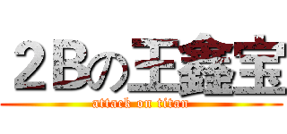 ２Ｂの王鑫宝 (attack on titan)