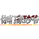 你们家砂爷 (attack on shayemiao)