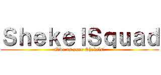 ＳｈｅｋｅｌＳｑｕａｄ (Give us your Shekels!)