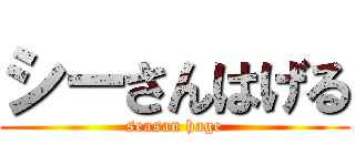 シーさんはげる (seasan hage)