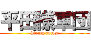 平田様軍団 (hirata corps)