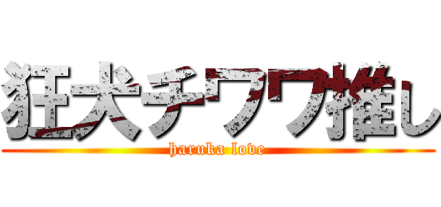 狂犬チワワ推し (haruka love)