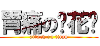 胃痛の樱花莹 (attack on titan)