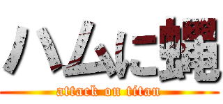 ハムに蝿 (attack on titan)
