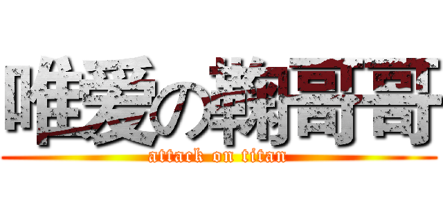 唯爱の鞠哥哥 (attack on titan)