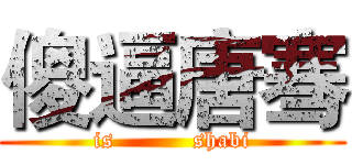 傻逼唐骞 (is          shabi)