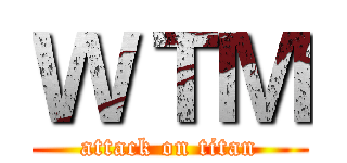 ＷＴＭ (attack on titan)