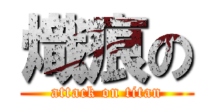 熾痕の (attack on titan)