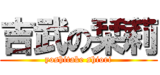 吉武の栞莉 (yoshitake shiori)