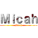 Ｍｉｃａｈ (Micah)
