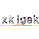 ｘｋｉｇｅｋ (driver)