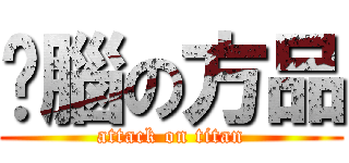 耍腦の方品 (attack on titan)