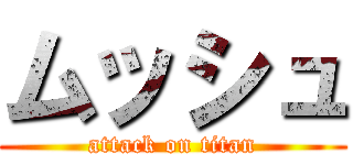 ムッシュ (attack on titan)