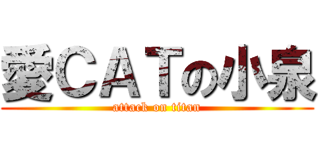 愛ＣＡＴの小泉 (attack on titan)