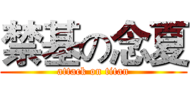禁基の念夏 (attack on titan)
