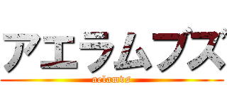 アエラムブズ (aelamvs)