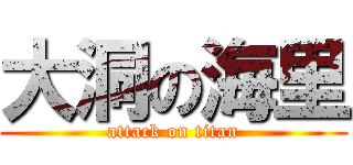 大洞の海里 (attack on titan)