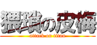 猥瑣の皮梅 (attack on titan)