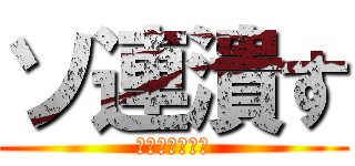 ソ連潰す (ｿﾚﾝﾂﾌﾞｽ)