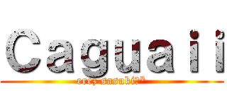 Ｃａｇｕａｉｉ (erez sasuki?*)